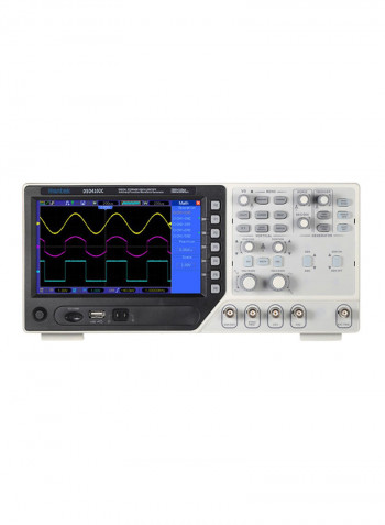 MSO 2CH Digital Storage Oscilloscope And 1 Channel Arbitrary/Function Waveform Generator Grey 38.5centimeter