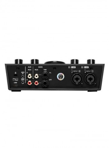 Air 192X8 2X4 2-In/4-Out USB Interface With 24-Bit/192Khz Resolution Black