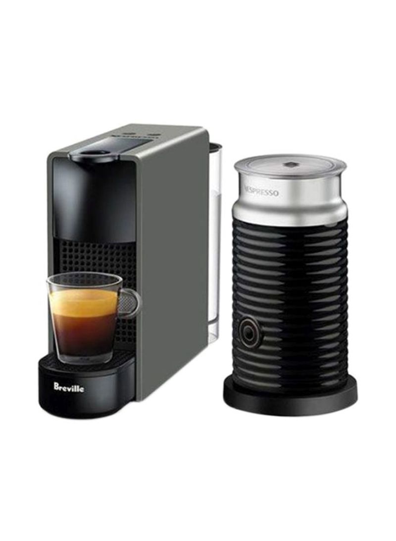 Electric Nespresso Essenza Mini Bundle 1255W 1255 W BEC250GRY Grey/Black