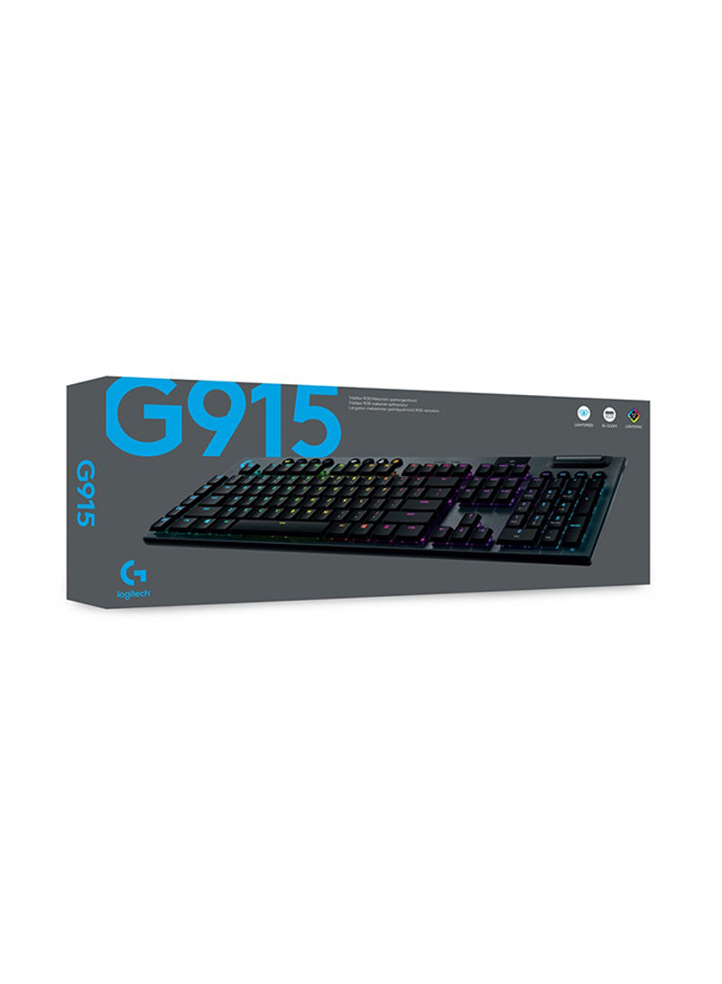 G915 Wireless RGB Mechanical Gaming Keyboard (Linear Switch)