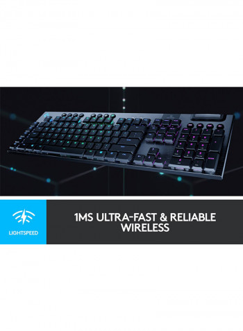 G915 Wireless RGB Mechanical Gaming Keyboard (Linear Switch)