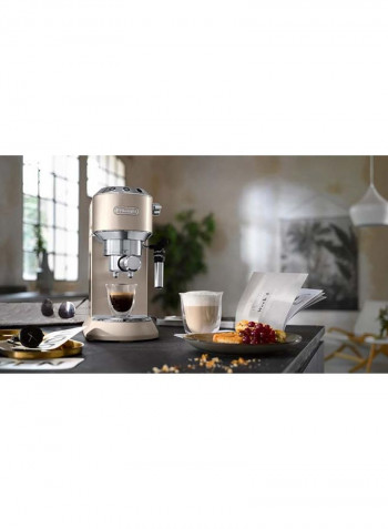 Icona Metallics Pump Espresso Coffee Machine 0 g 1300 W EC785.BG Beige