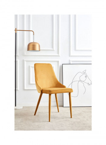 Grasiela Easy Chair Orange 84 x 88 x 84cm