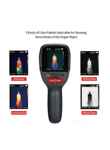 HD Display IR Thermography Infrared Imaging Device Yellow/Black 90 x 90 x 225millimeter