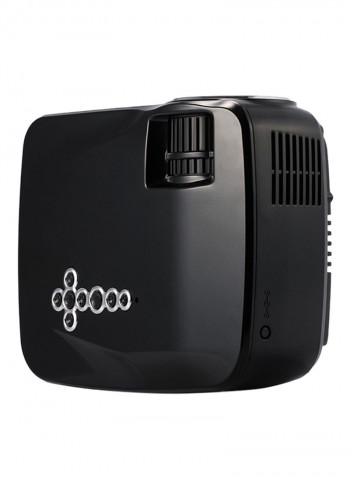 WVGA Home Entertainment Projector GM70up Black