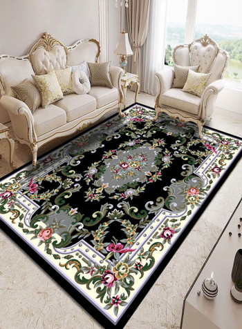 Luxurious Knitting Floral Pattern Carpet Multicolour 160x230centimeter