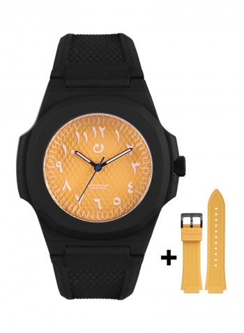 Rubber Analog Wrist Watch  SCA