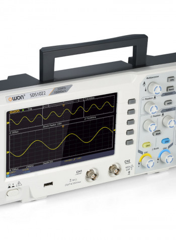 Two Channel Digital Storage Oscilloscope multicolor 37.00X11.50X18.00cm