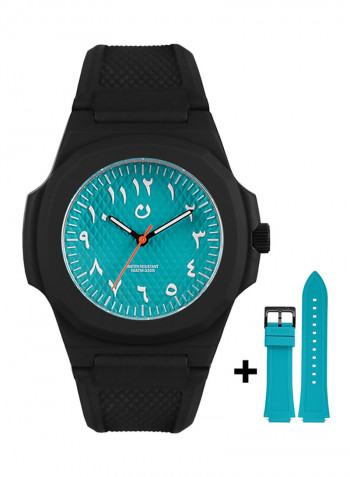 Rubber Analog Wrist Watch  SCA5