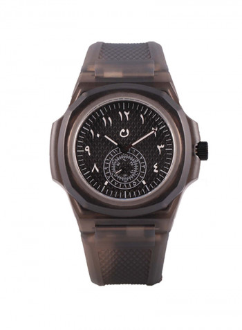 Rubber Analog Wrist Watch  TCA5