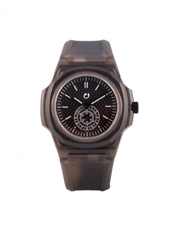 Rubber Analog Wrist Watch  TCI