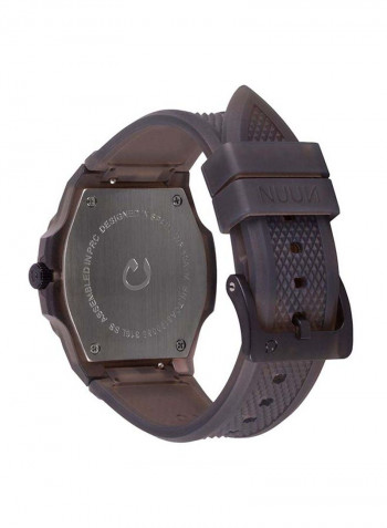 Rubber Analog Wrist Watch  TCI