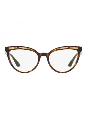 Women's Cat Eye Eyeglass Frame - Lens Size: 53 mm