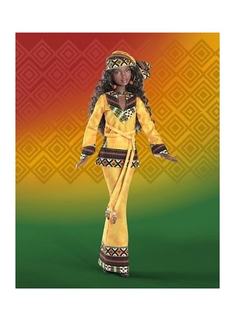 Kwanzaa Fashion Doll 3x14inch