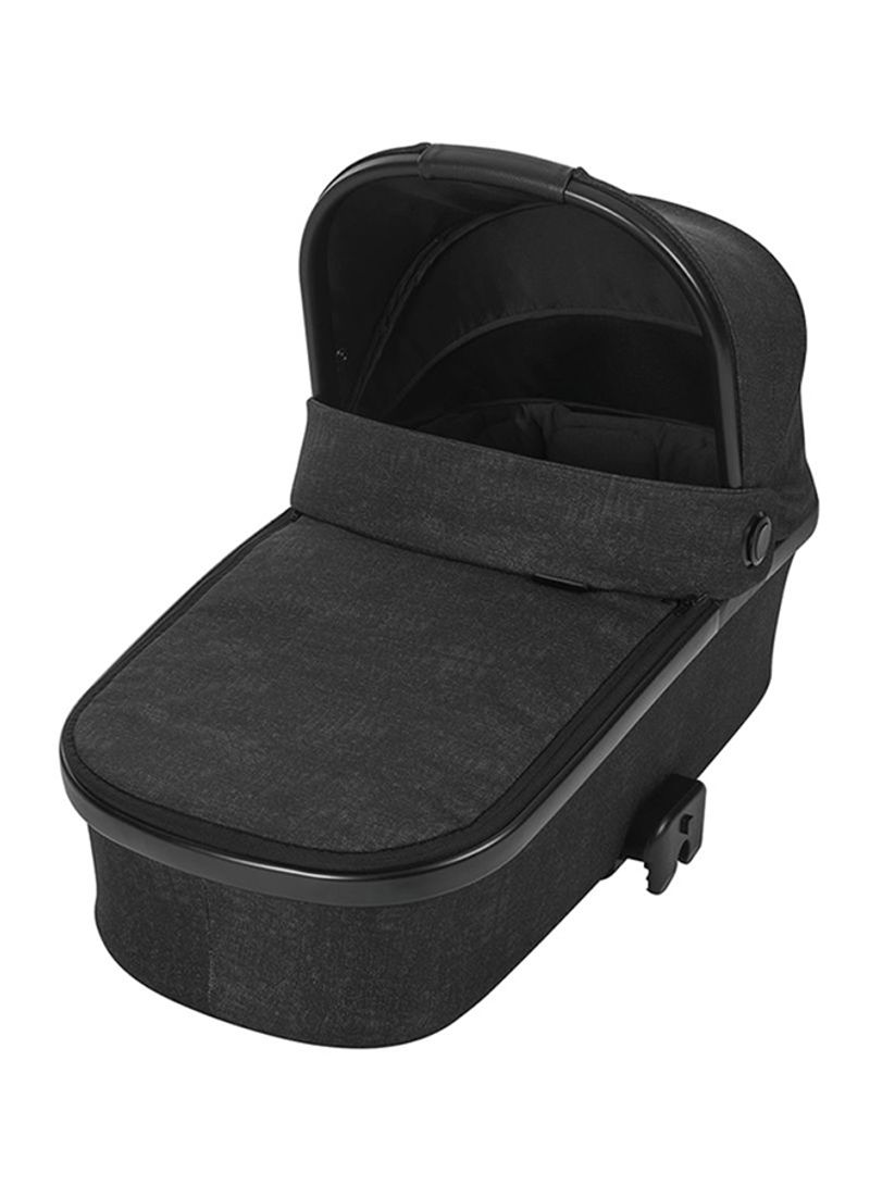 Oria Soft Carry Cot Baby Carrier - Nomad Black