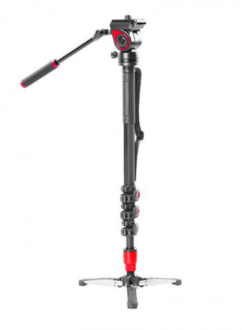 Detachable Photography Monopod 144centimeter Black