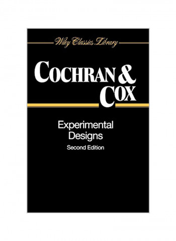 Experimental Designs Paperback
