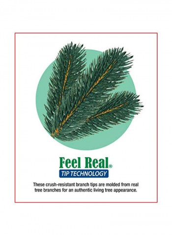 Artificial Double Cedar Spiral Flower Tree With Round Plastic Pot Green 48inch