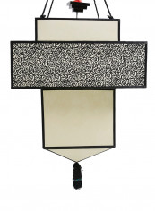 Baccarat Ceiling Lamp Beige/Black