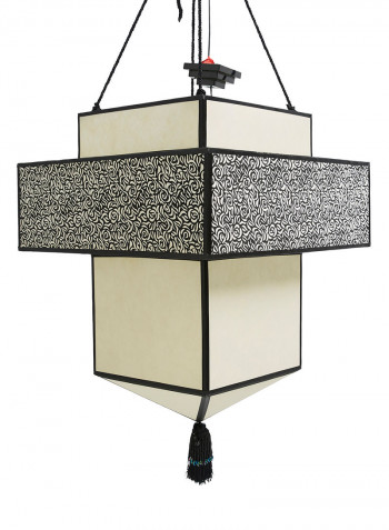 Baccarat Ceiling Lamp Beige/Black