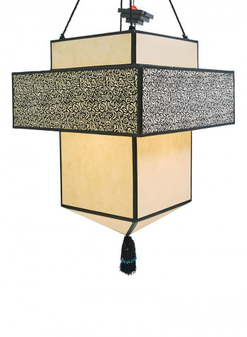 Baccarat Ceiling Lamp Beige/Black