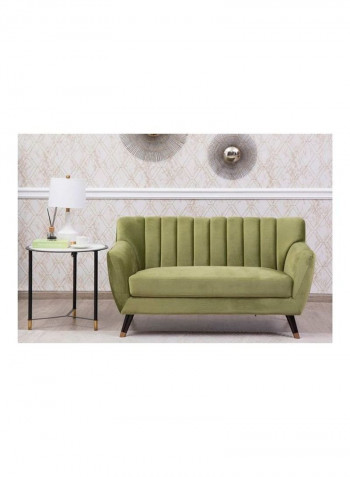 Delta 2 Seater Sofa Green 146x82x82cm