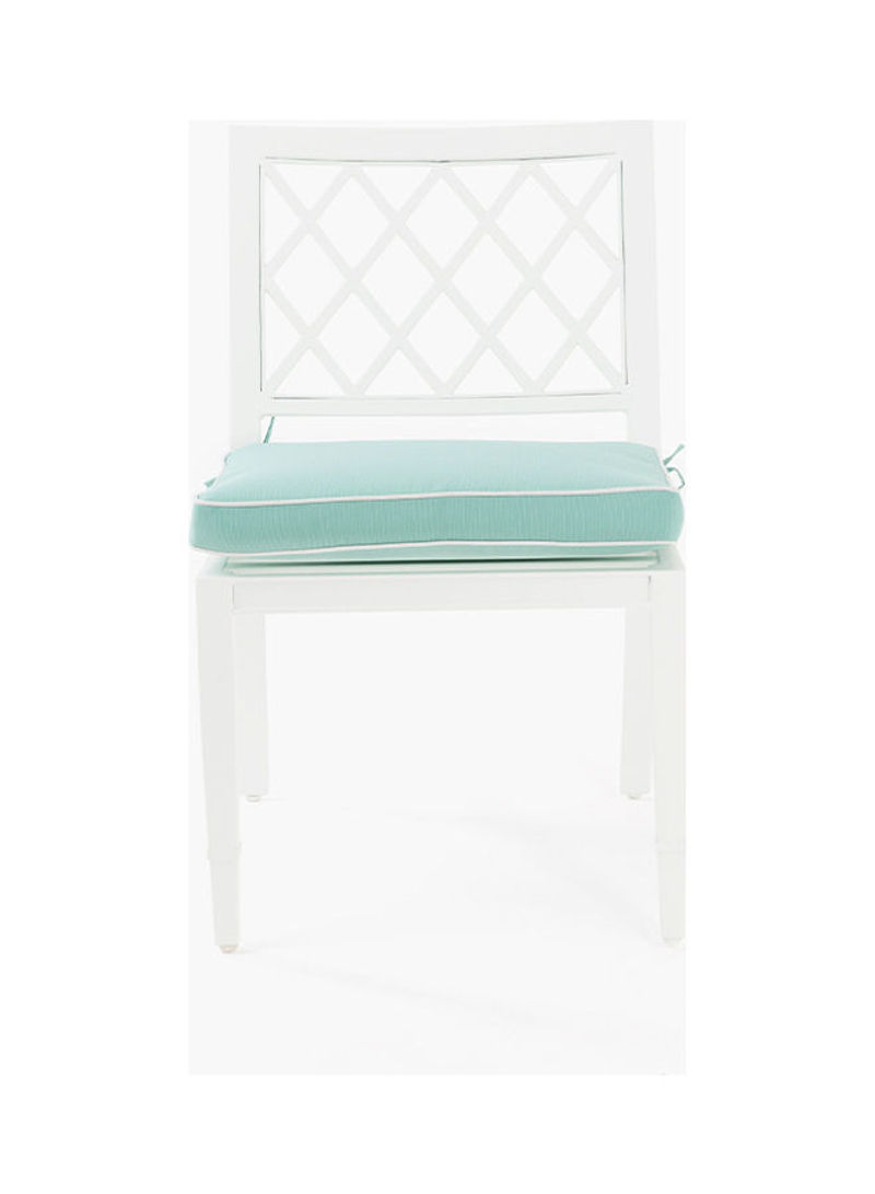Basilone Dining Chair White/Green