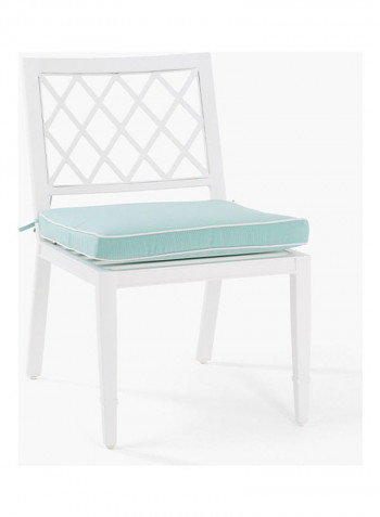 Basilone Dining Chair White/Green