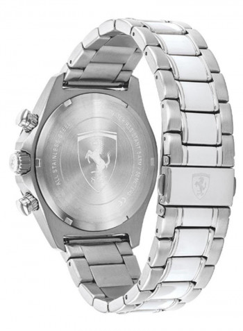 Men's Pilota Evo Water Resistance Stainless Steel Chronograph Watch 830714
