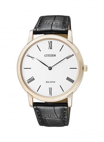 Men's Leather Analog Watch AR1113-12B