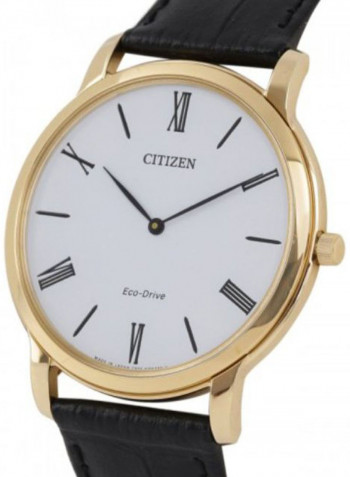 Men's Leather Analog Watch AR1113-12B