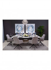 Cloutier Dining Table Grey