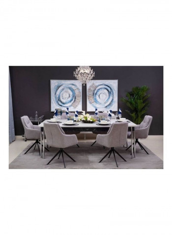Cloutier Dining Table Grey