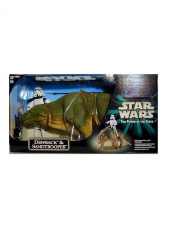Star Wars Dewback And Sandtrooper Action Figure