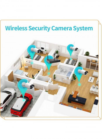 Wireless Security IP Camera Set
