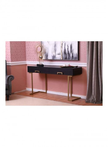 Blackscot Console Table Black