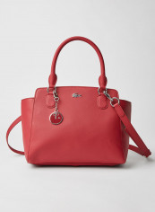 Classic Top Handle Satchel NAVY BLUE/ARCHIPELAGO-ANTIRRHINUM-CLAY-MADRAS PINK