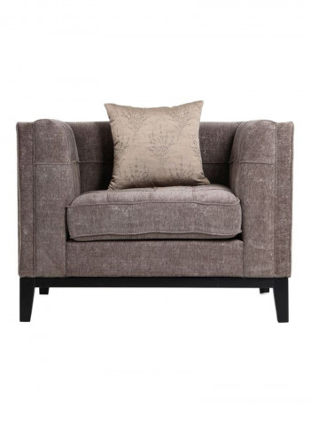 July Comfort Armchair Brown 105x76x85cm