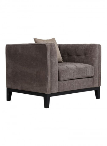 July Comfort Armchair Brown 105x76x85cm