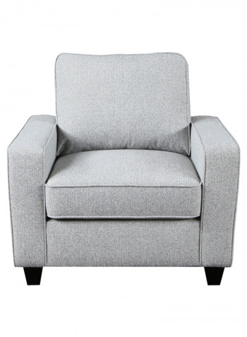 Simmons 1-Seater Chair Grey 88x93cm