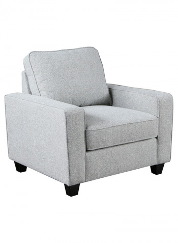 Simmons 1-Seater Chair Grey 88x93cm