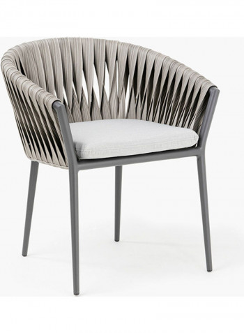 Windsor Dining Chair Charcoal/Beige