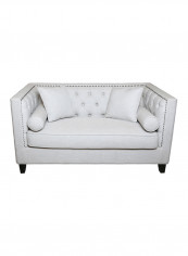 Fine 2 Seater Sofa Off White Off White 157x80x88centimeter