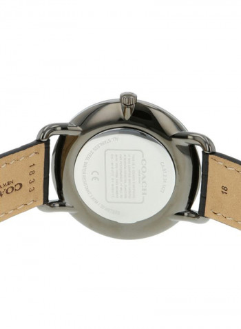 Men's Delancey Slim Leather Analog Watch 14602143