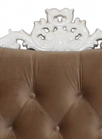 Harry King Bed Brown/White 180 x 200cm