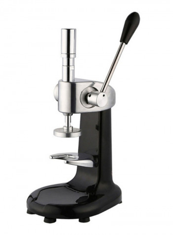 Hand Pressed Powder Hammer Espresso Maker Black/Silver 230 x 165centimeter