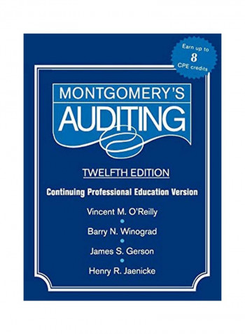 Montgomery Auditing: Continuing Professional Education Paperback 12