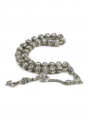 Silver Filigree Prayer Beads