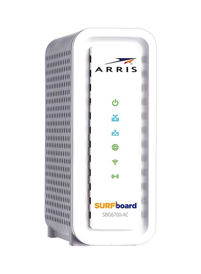 Surfboard Docsis 3.0 Cable Modem And Wifi Router White