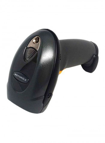 Zebra Digital Barcode Scanner With USB Cable Black